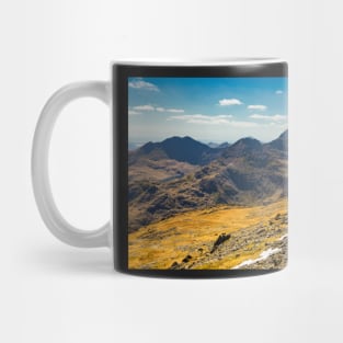 Snowdon Horseshoe from Glyder Fawr Mug